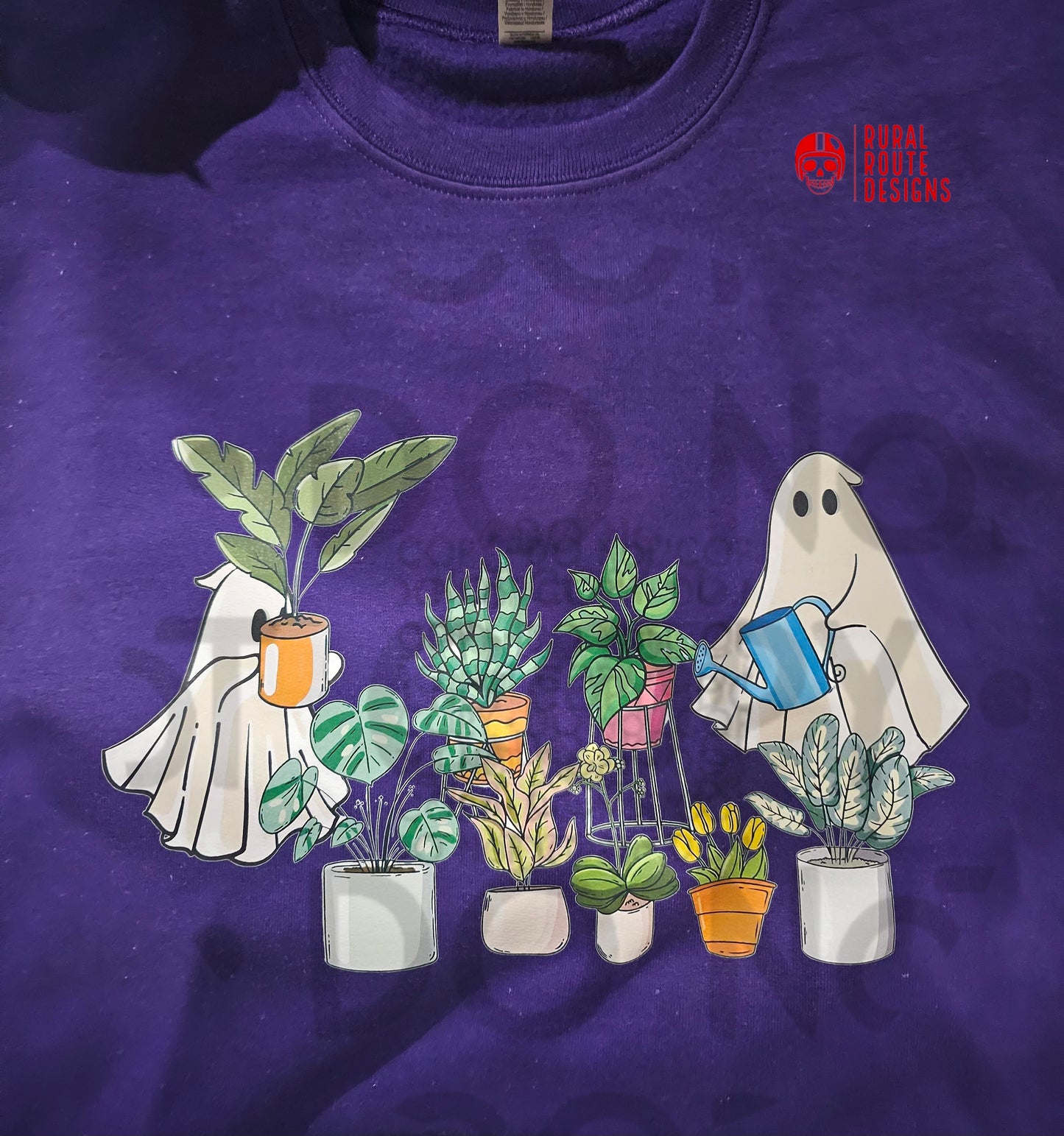Ghost Watering Plants