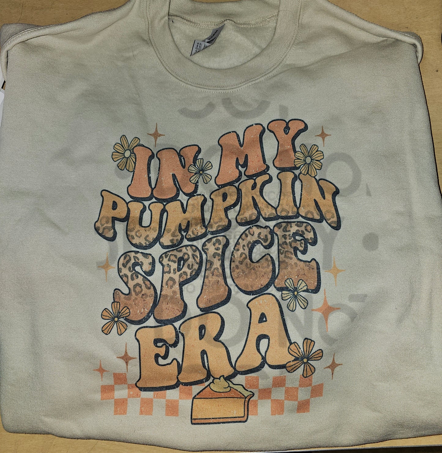 XL pumpkin spice era sweatshirt