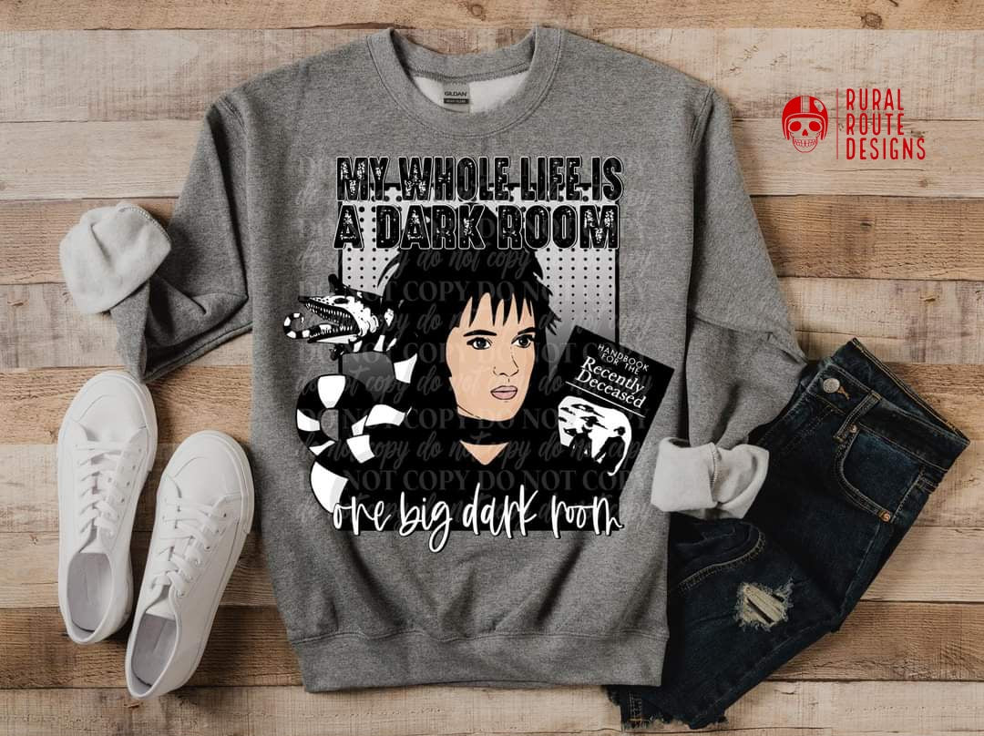 My whole life is a dark room