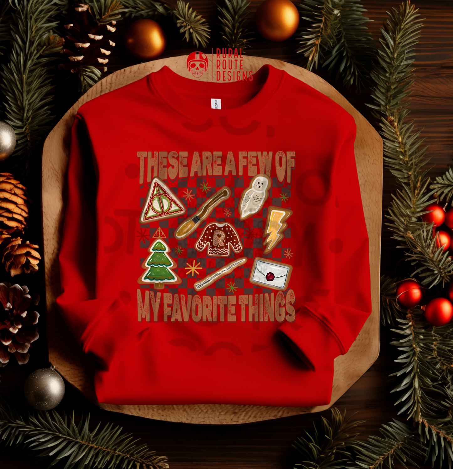 Harry Potter Christmas cookie theme