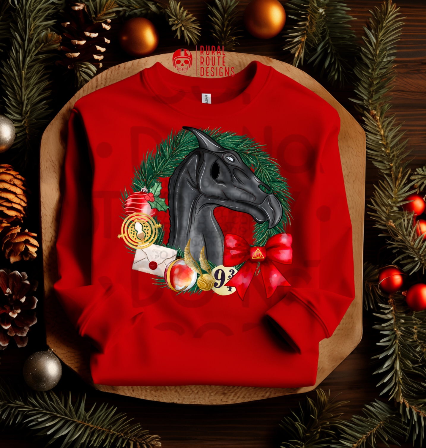 Thestrals Christmas Theme