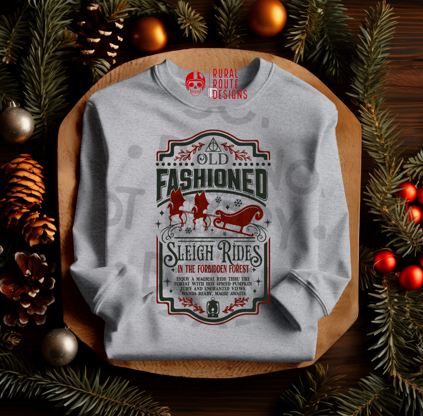 H.P theme old fashioned sleigh ride