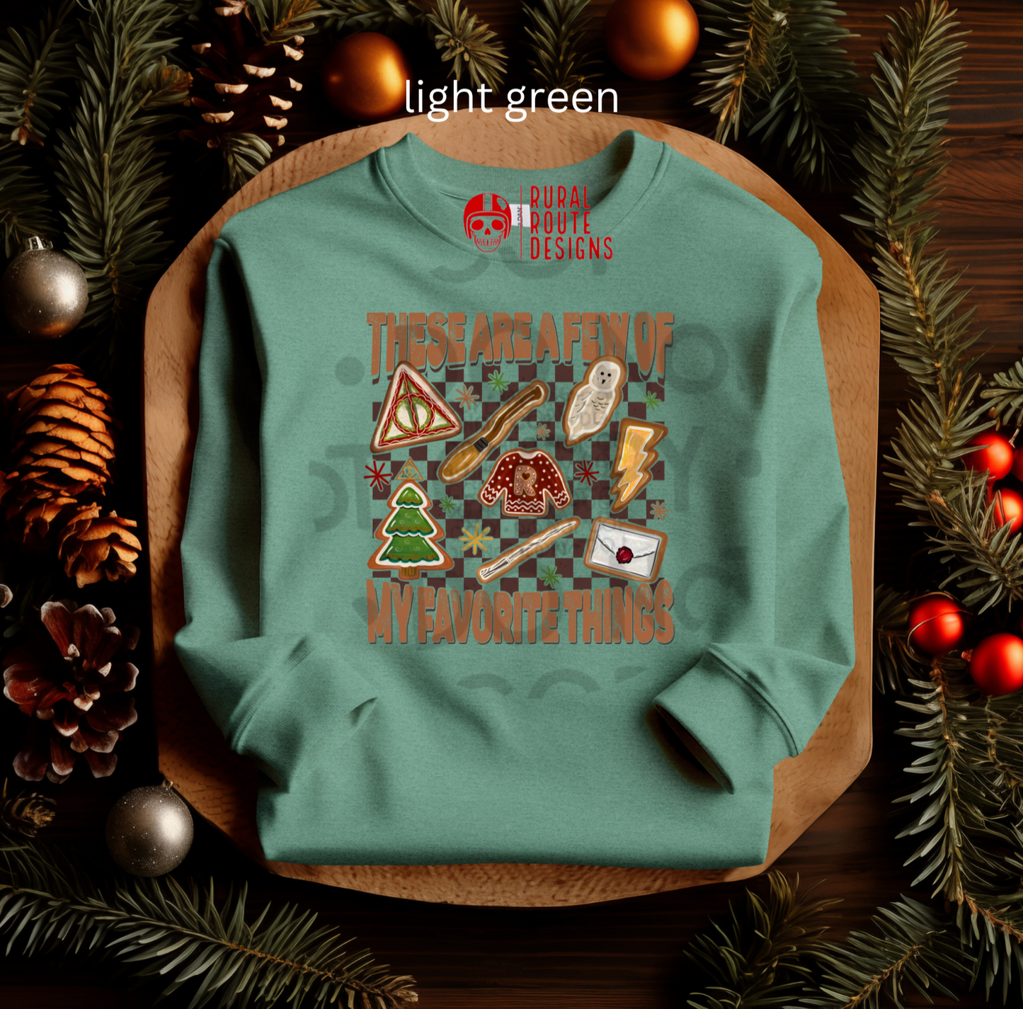Harry Potter Christmas cookie theme