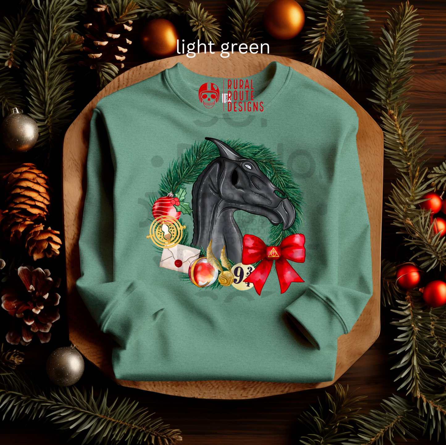 Thestrals Christmas Theme