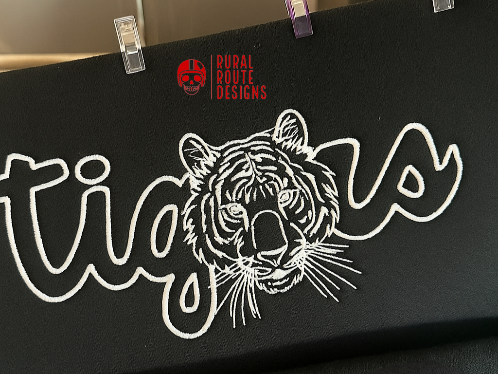 Tigers embroidered sweatshirt