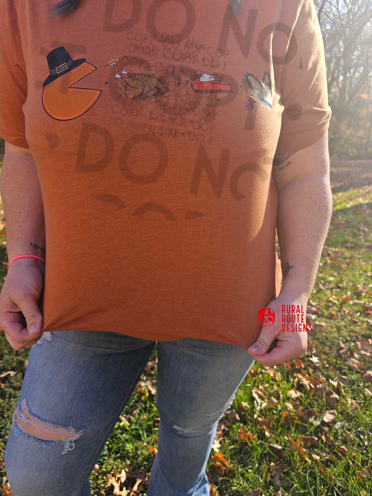 Thanksgiving theme Pac-Man Adult Sizes