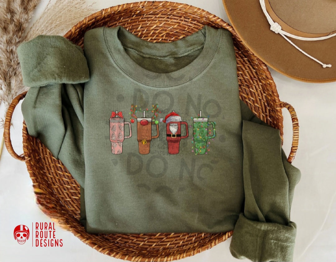 Christmas Theme Cup Shirt