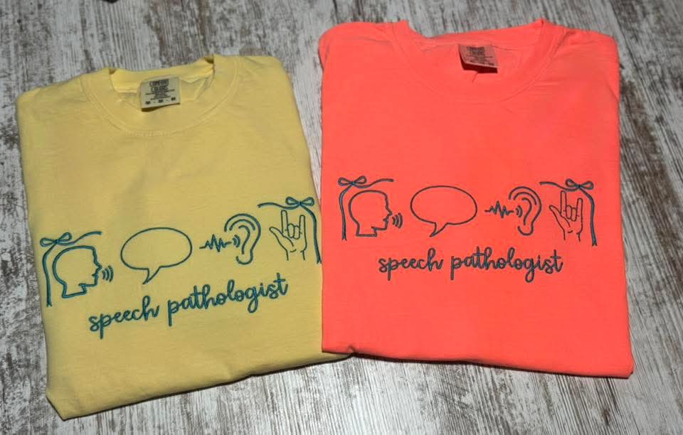 Work Life Icons embroidered