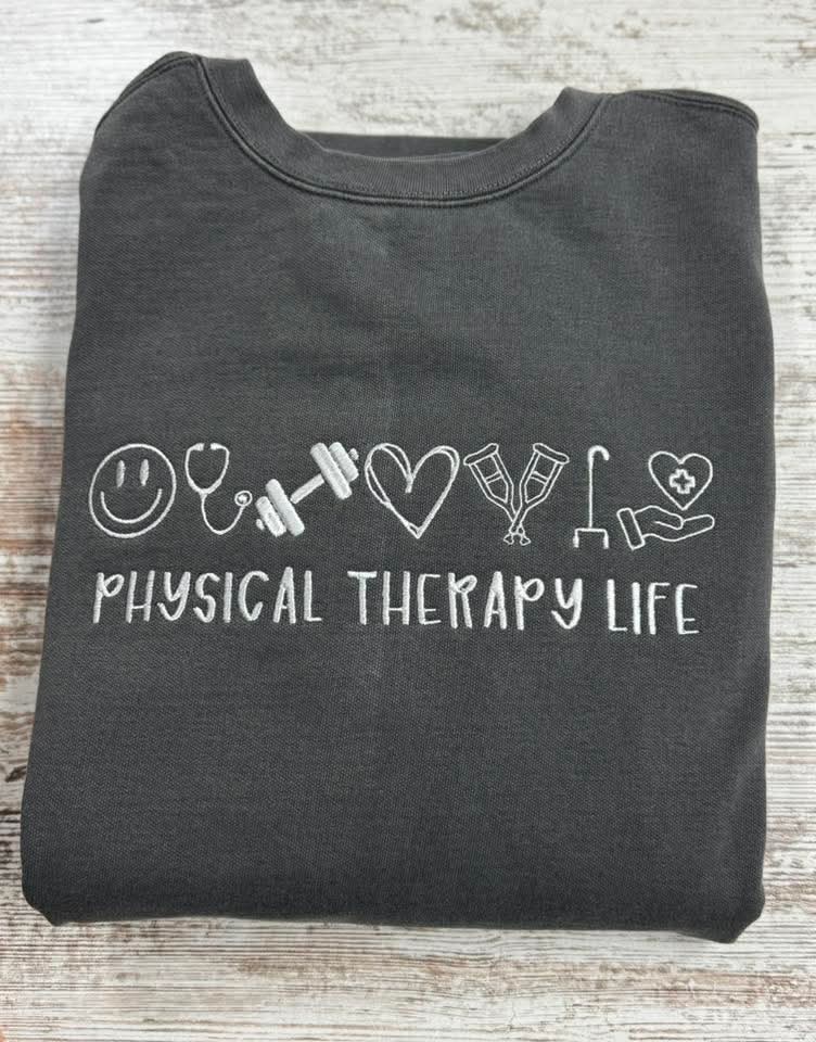 Work Life Icons embroidered