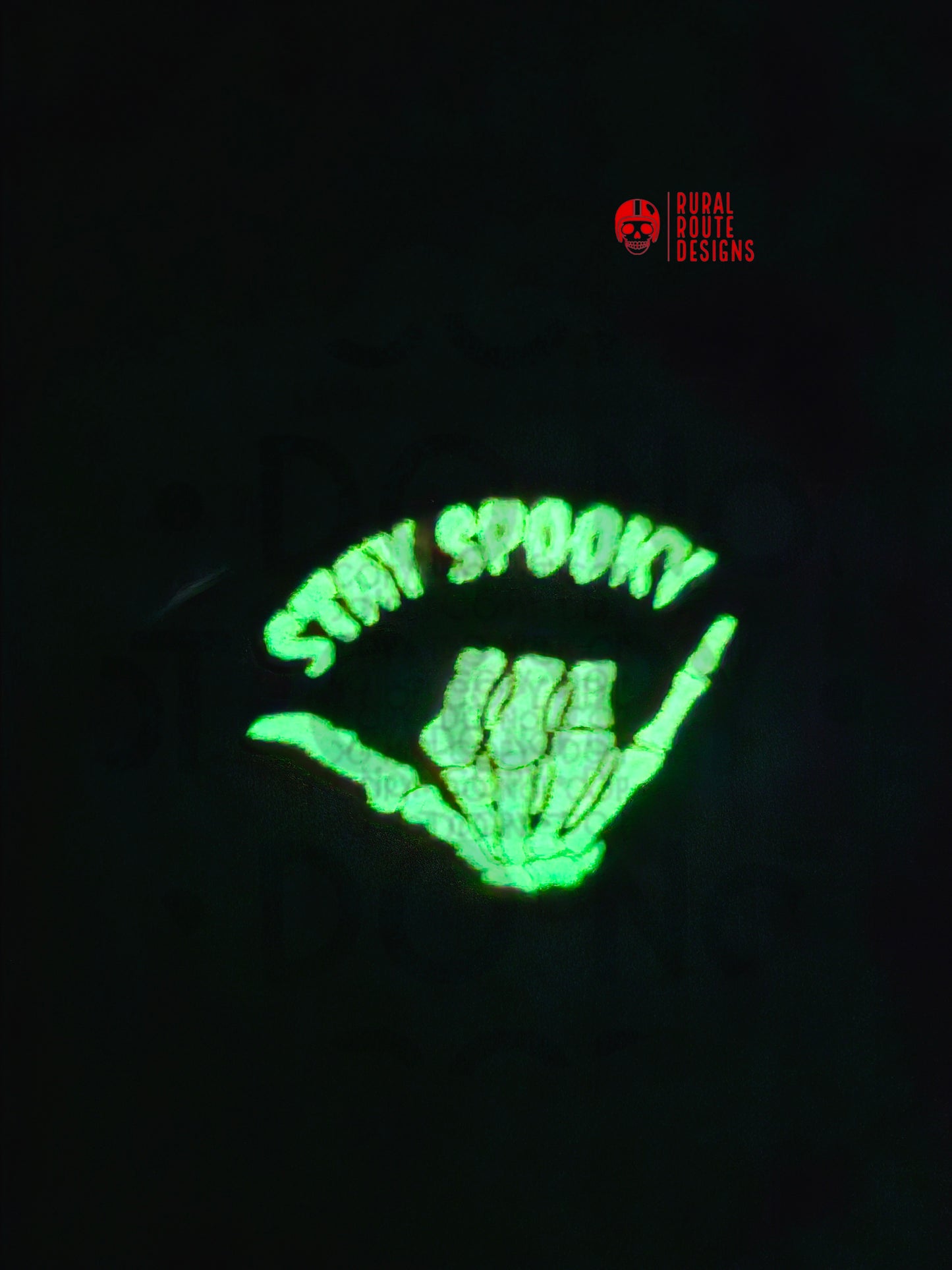 Embroidered Spooky Cats or Stay Spooky Design