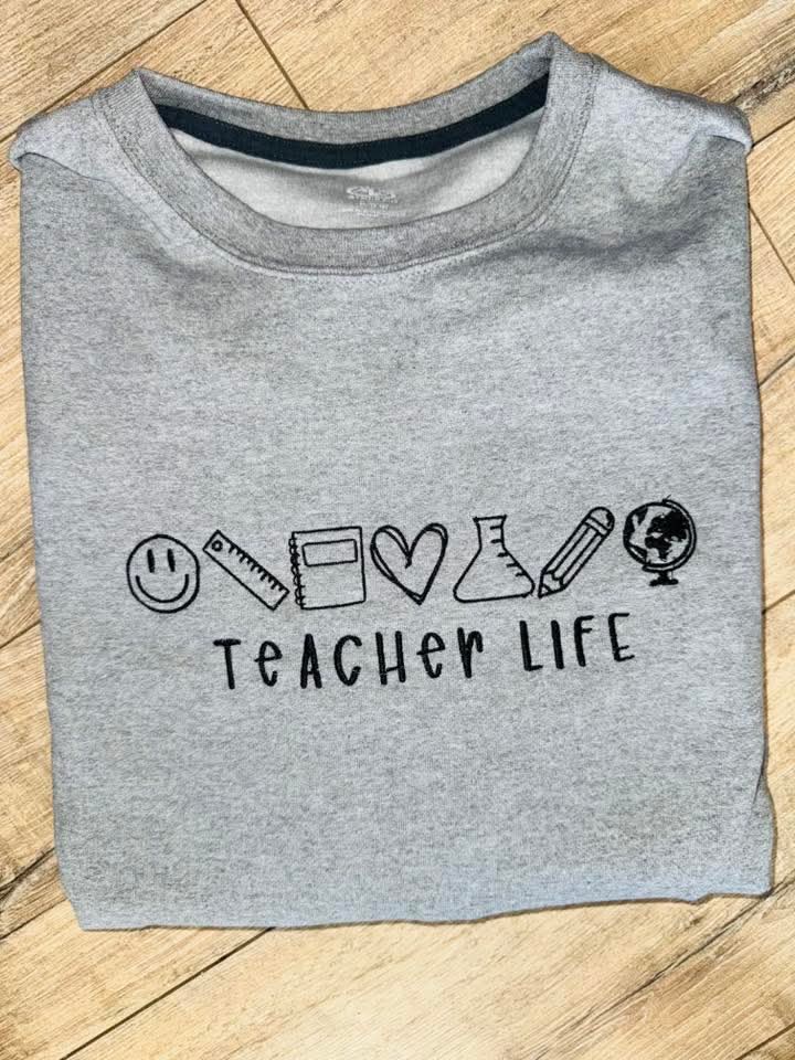 Work Life Icons embroidered