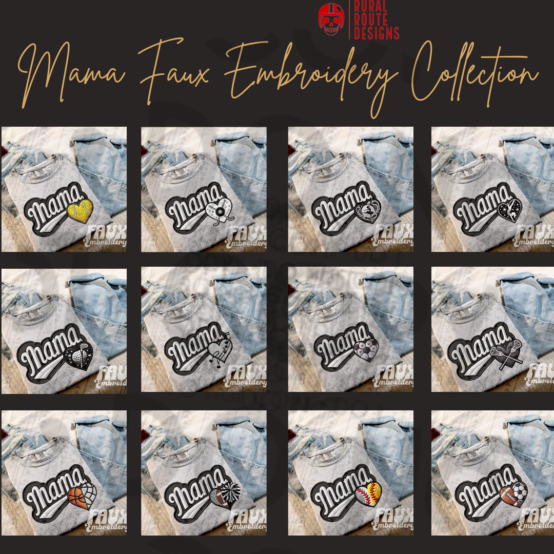 Mama Sport theme T-shirt