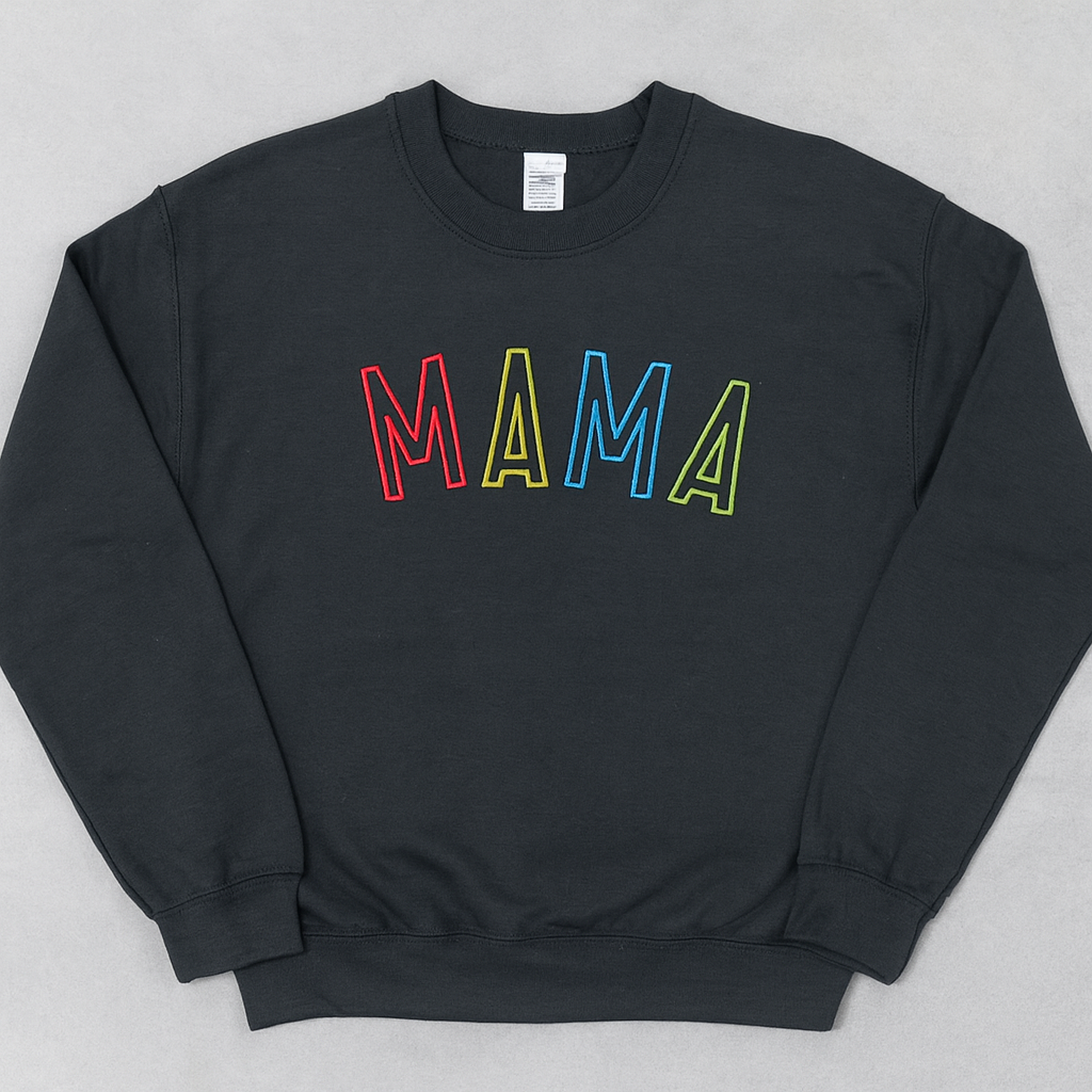 Mama embroidered sweatshirt