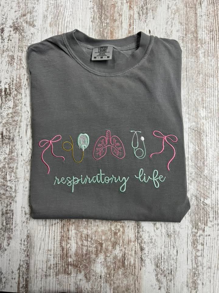 Work Life Icons embroidered