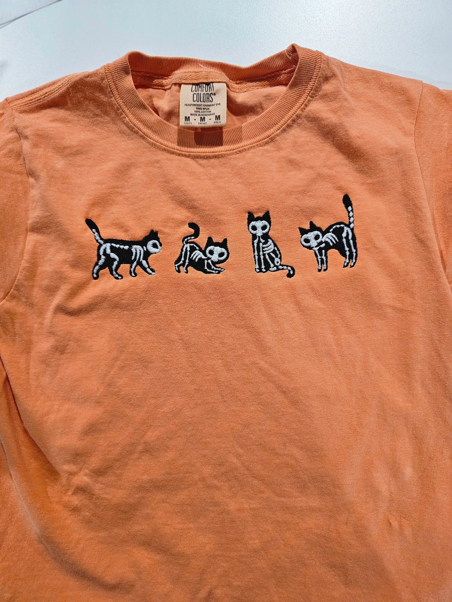 Embroidered Spooky Cats or Stay Spooky Design