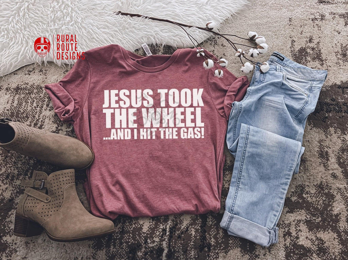 Jesus took the wheel