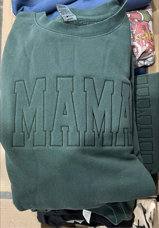 Embroidery name sweatshirt