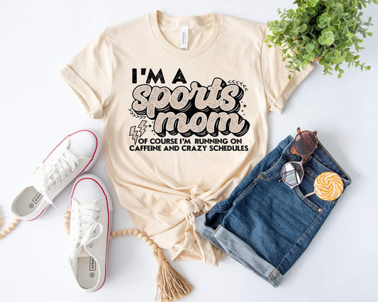 I'm a sports mom t-shirt