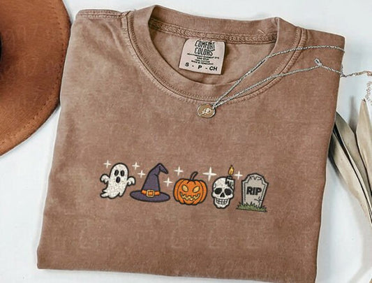 Embroidered Halloween Icons