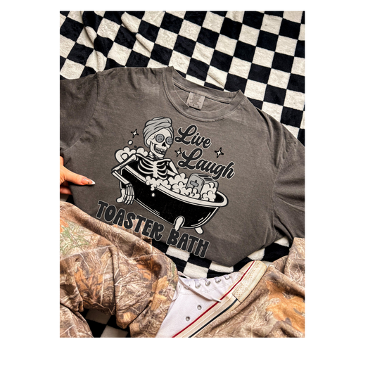 Live Laugh Toaster Bath