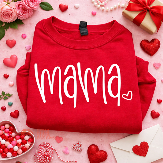 Mama, embroidered