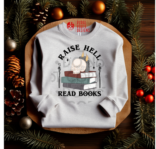 Raise Hell Read Books