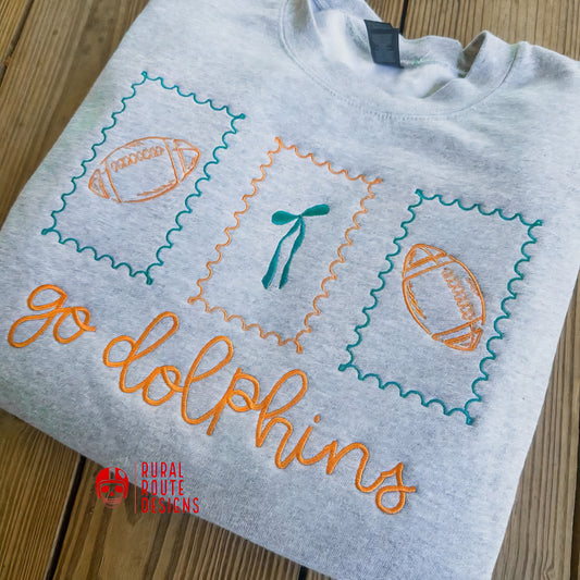 Customize football icon theme embroidered