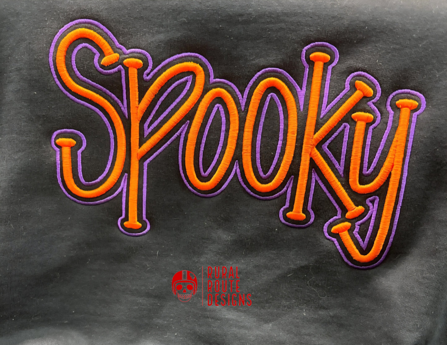 3D Effect Embroidery Customized Adult Sizes