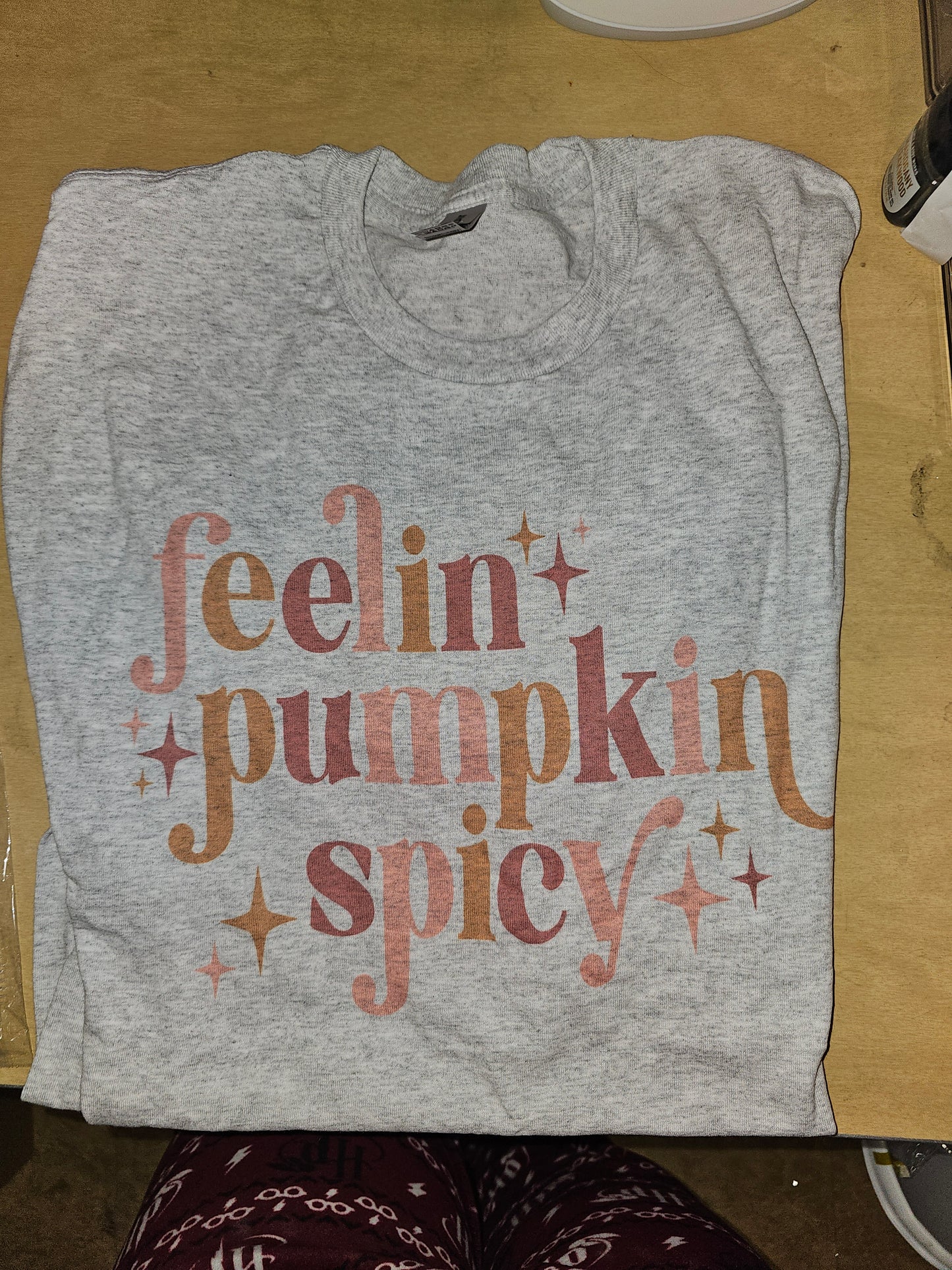Feeling pumpkin spicy t-shirt