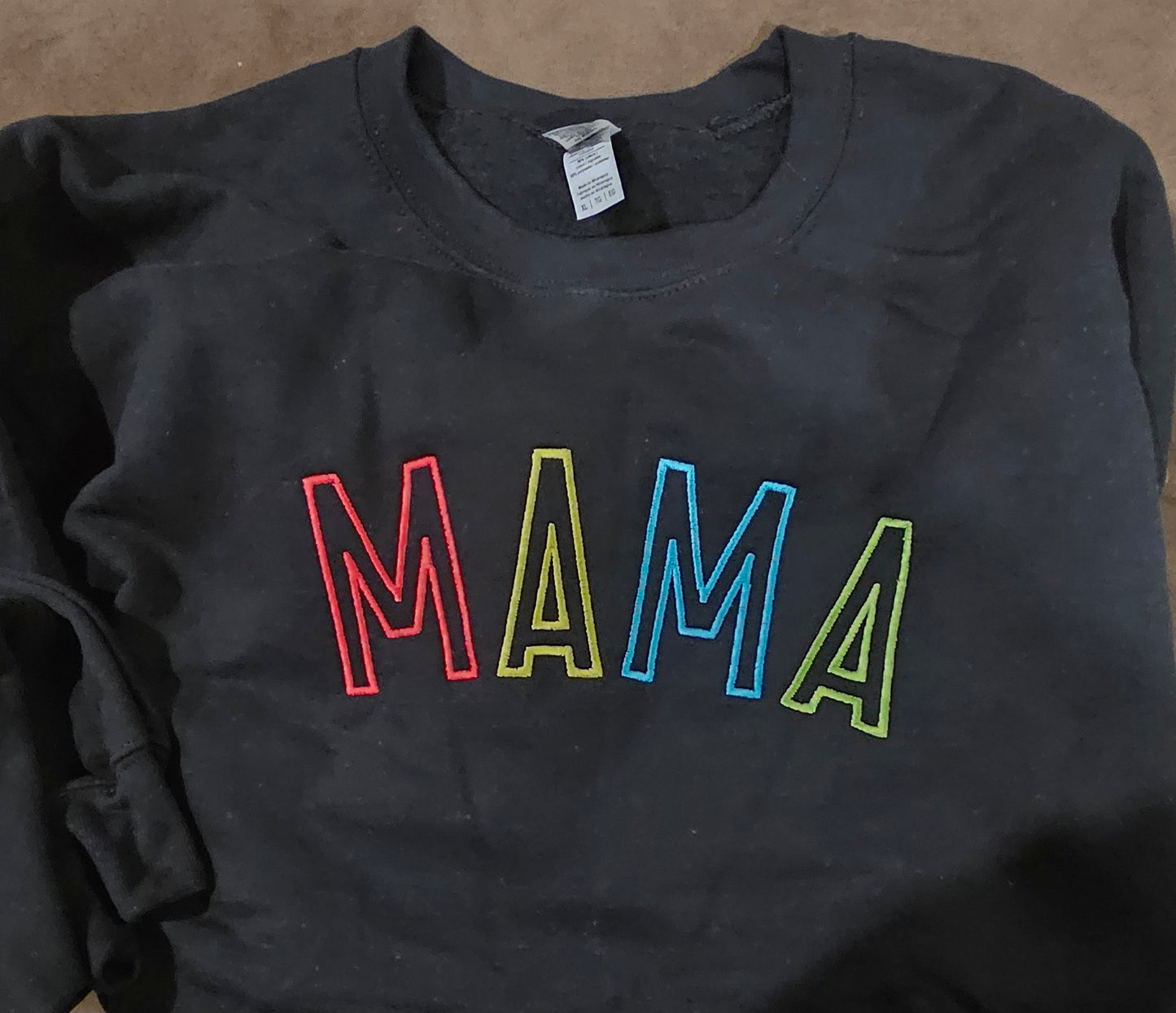 Mama embroidered sweatshirt