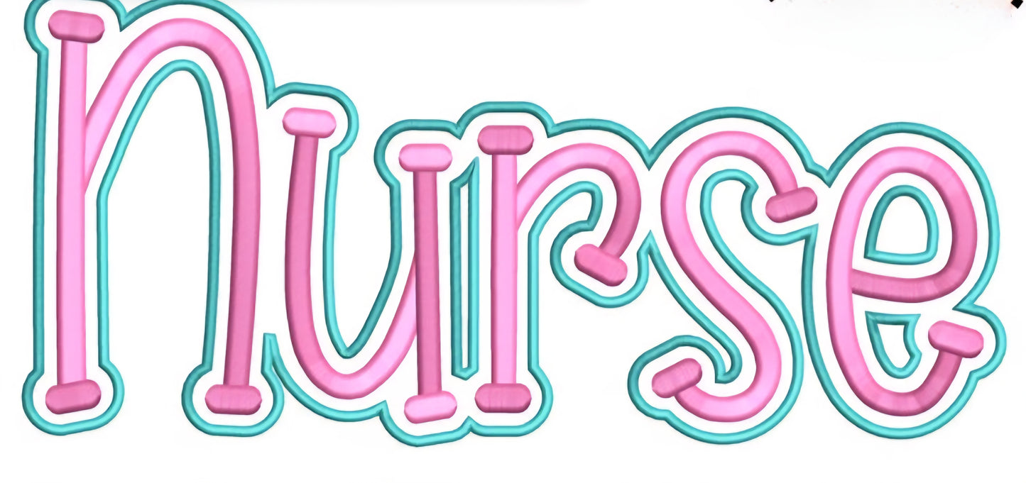 3D Effect Embroidery Customized Adult Sizes