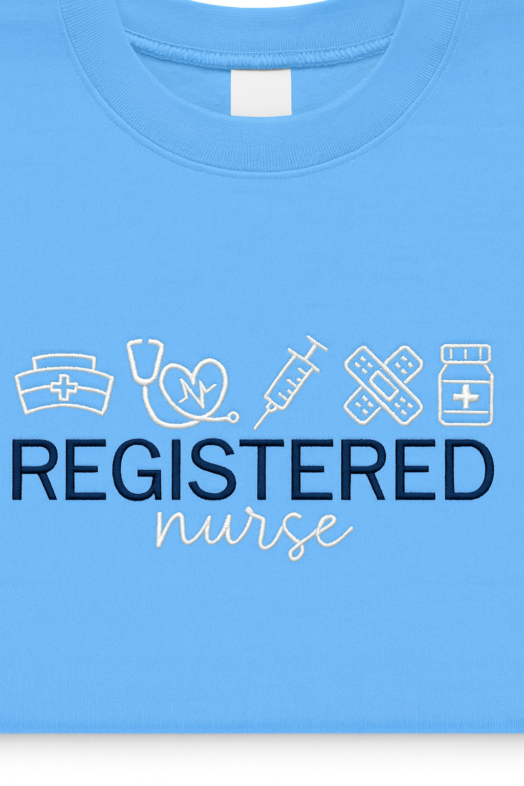 Registered Nurse Embroidered sweatshirt