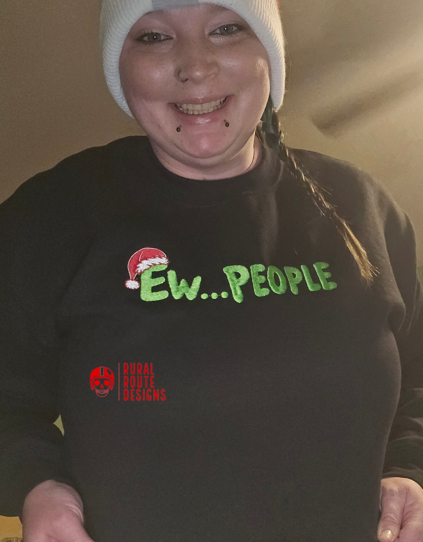 Ew people (embroidery)
