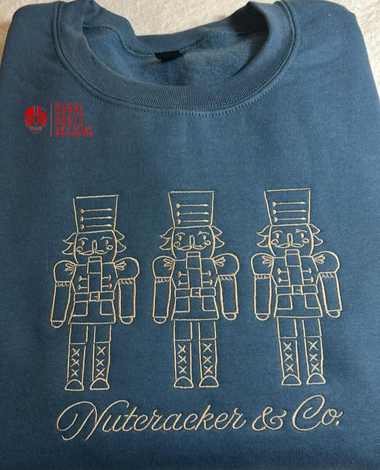 Nutcracker embroidered