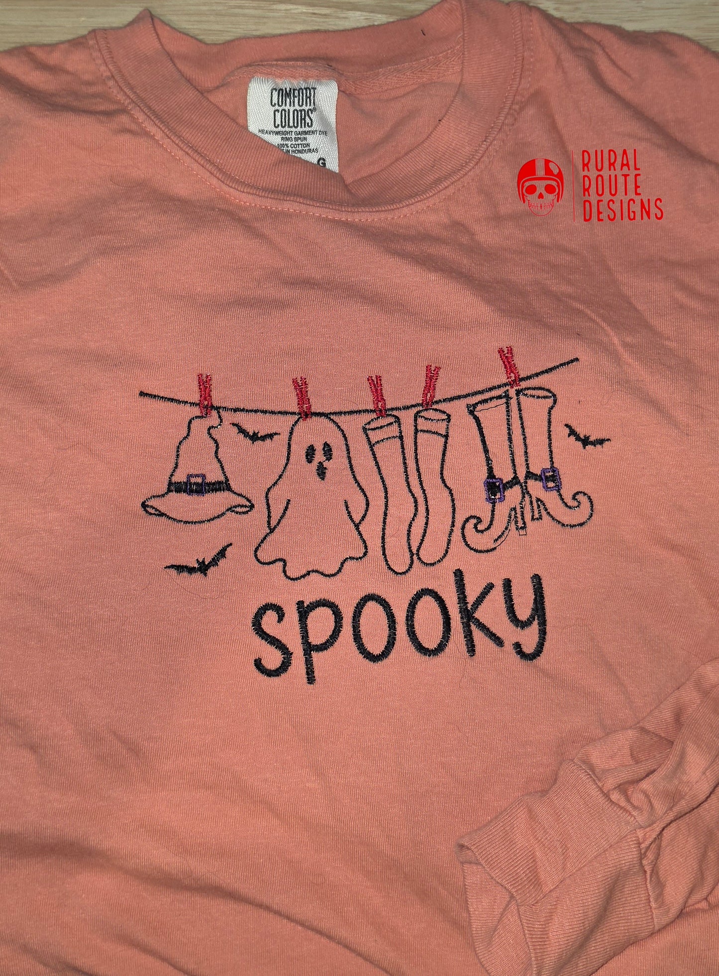 Spooky Clothes Line