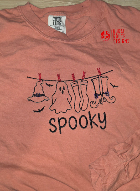 Spooky Clothes Line