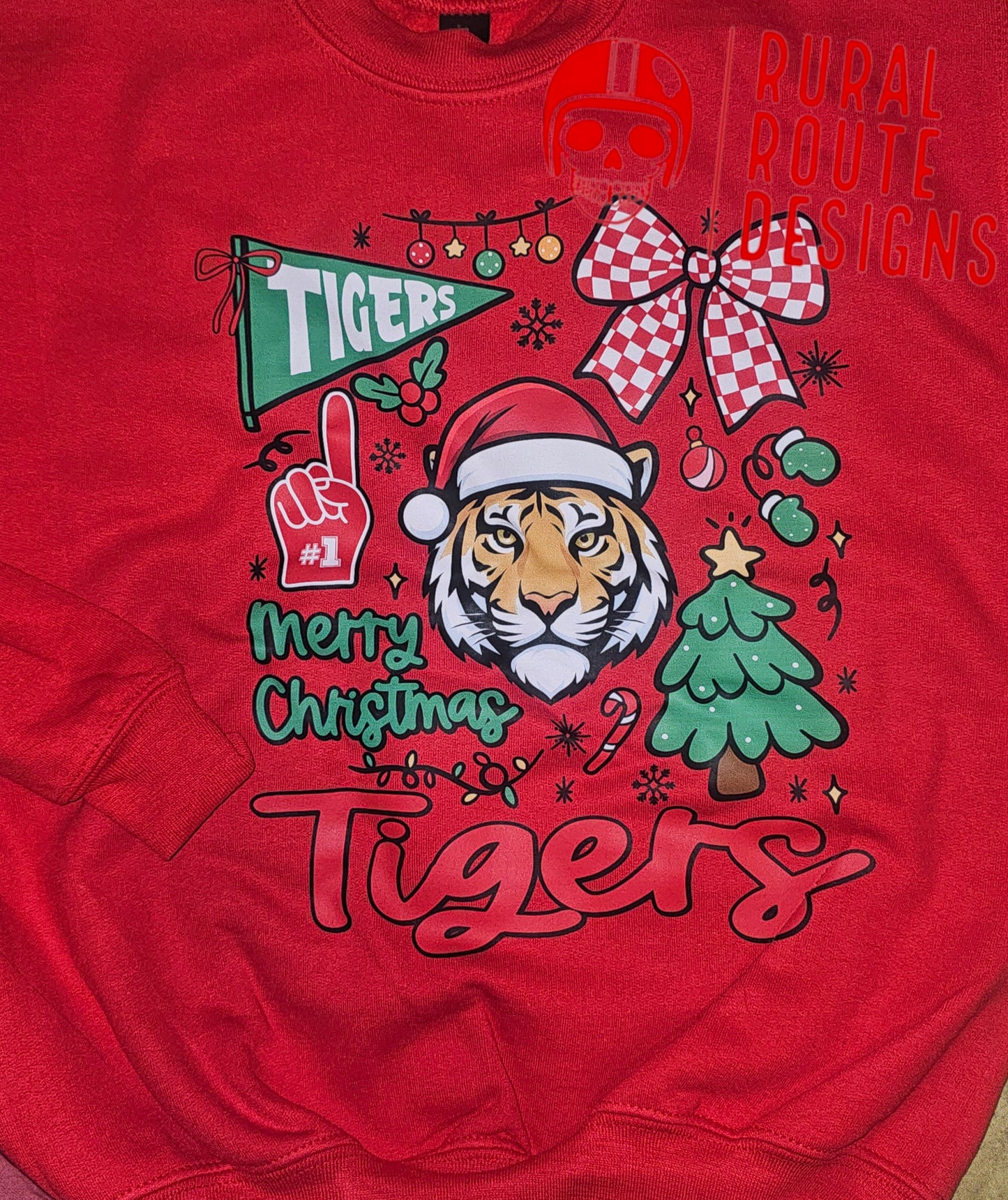Tigers Christmas theme