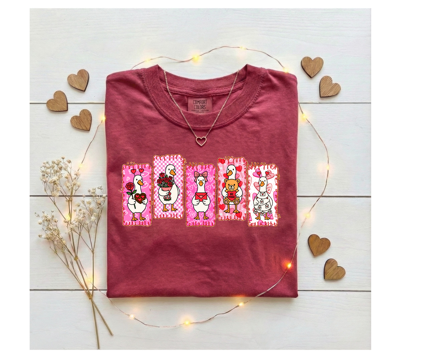 Goose theme Valentine